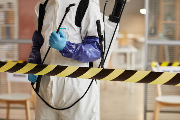 Professional Trauma Scene Cleanup technician working in Steeleville, IL